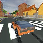 Cartoon Stunt Car