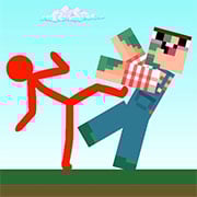 Red Stickman vs Craftmans