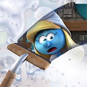The Smurfs Village Cleaning